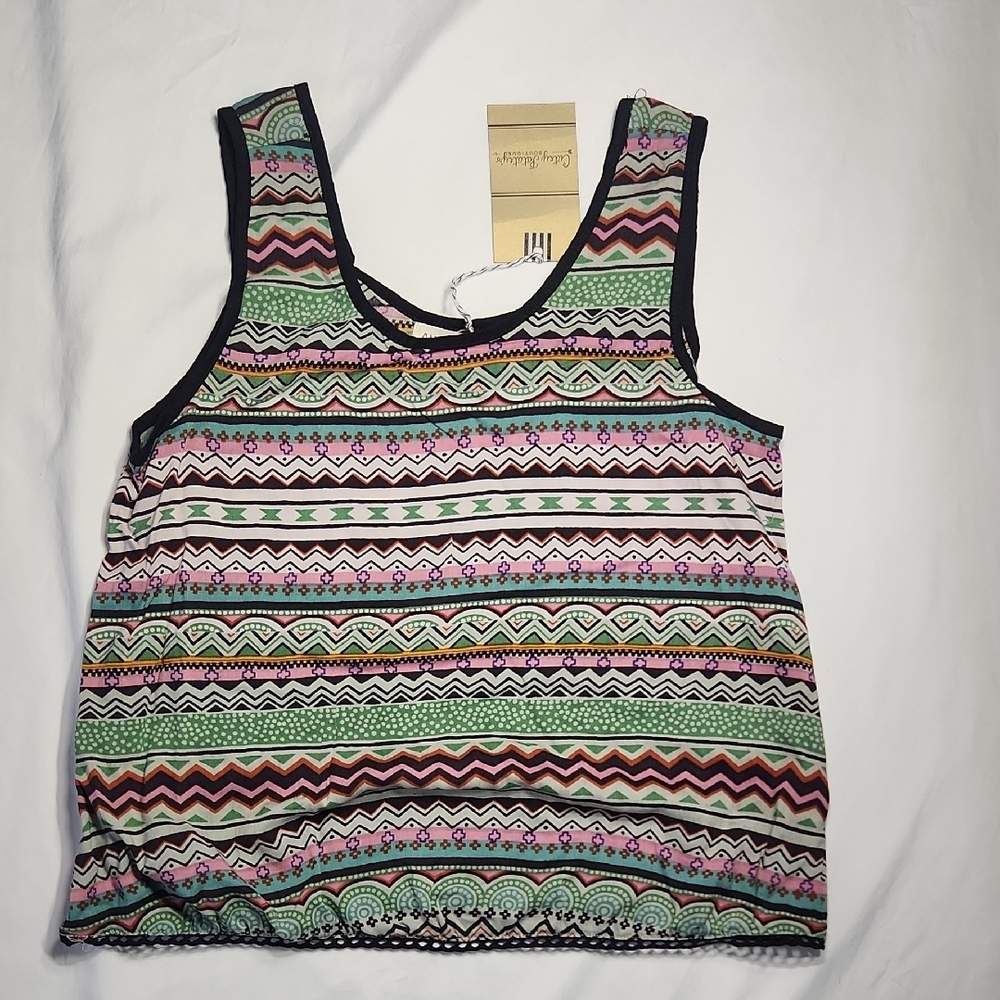 Angie Girls Boho Aztec Print Tank Top NWT – Size 9/10
